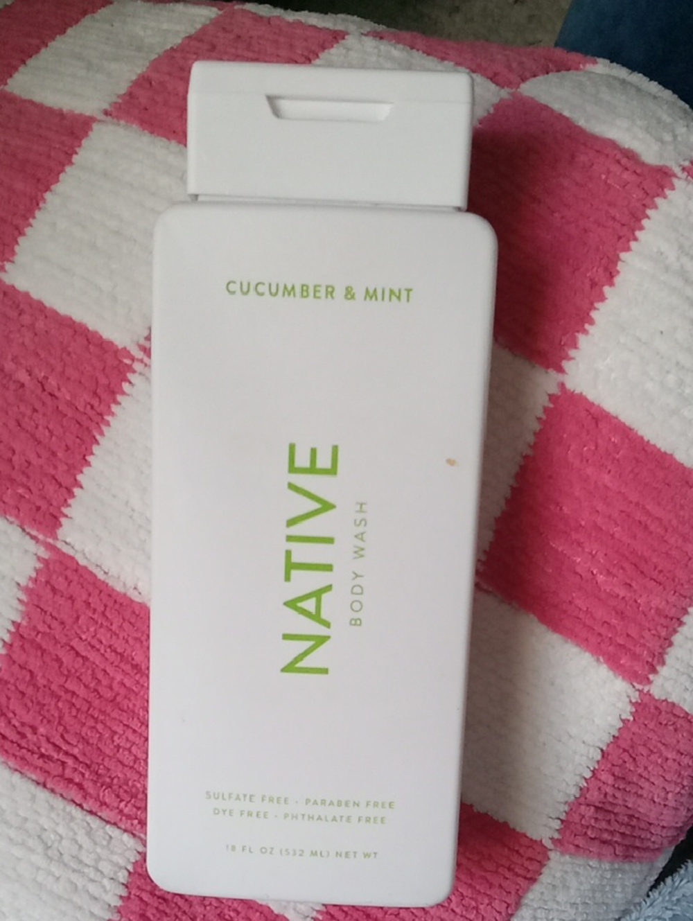 Native Cucumber & MINT Bodywash LARGE FREE W PURCHASE